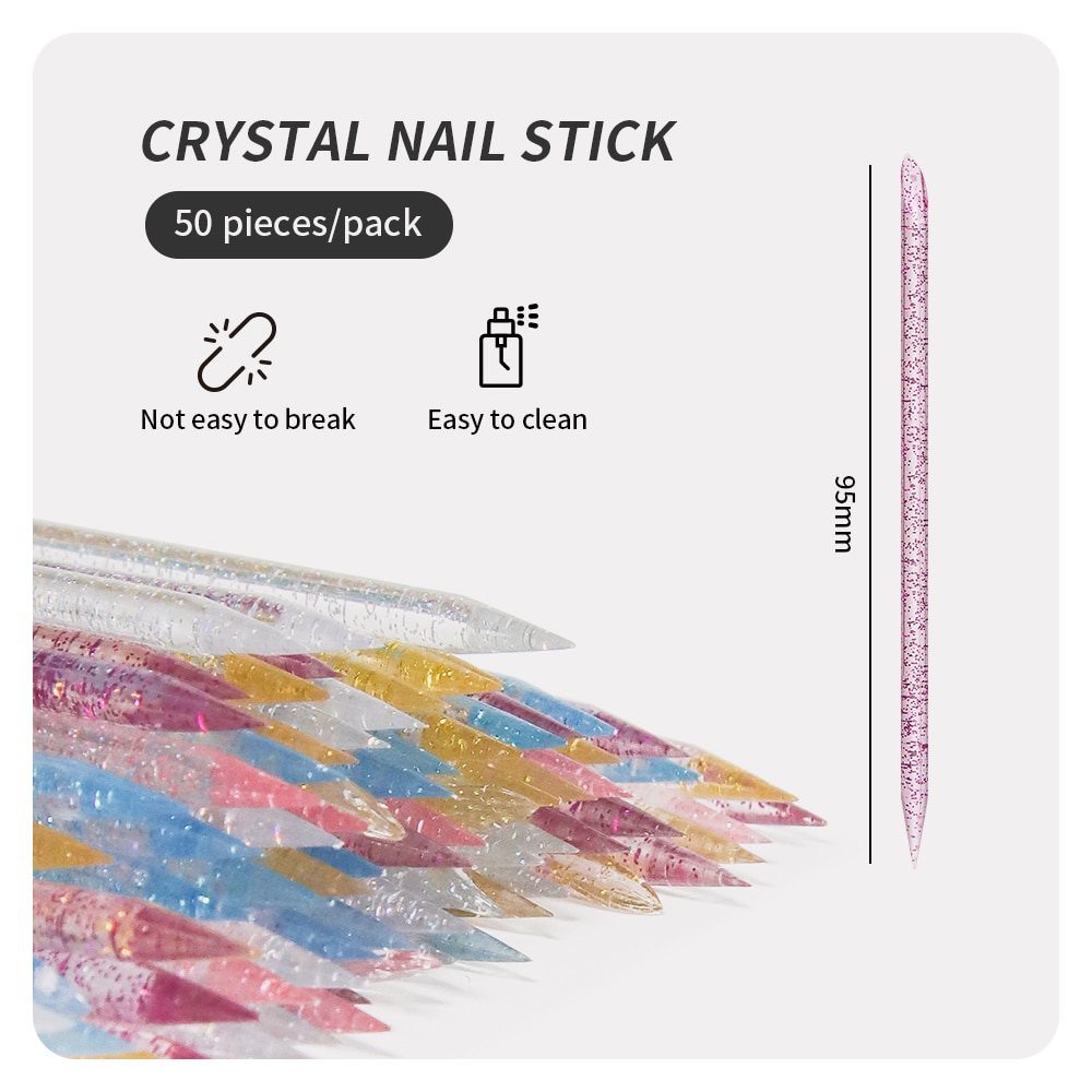 50 pçs empurrador de cutícula  - Contour Palette Stick avaliação e preço