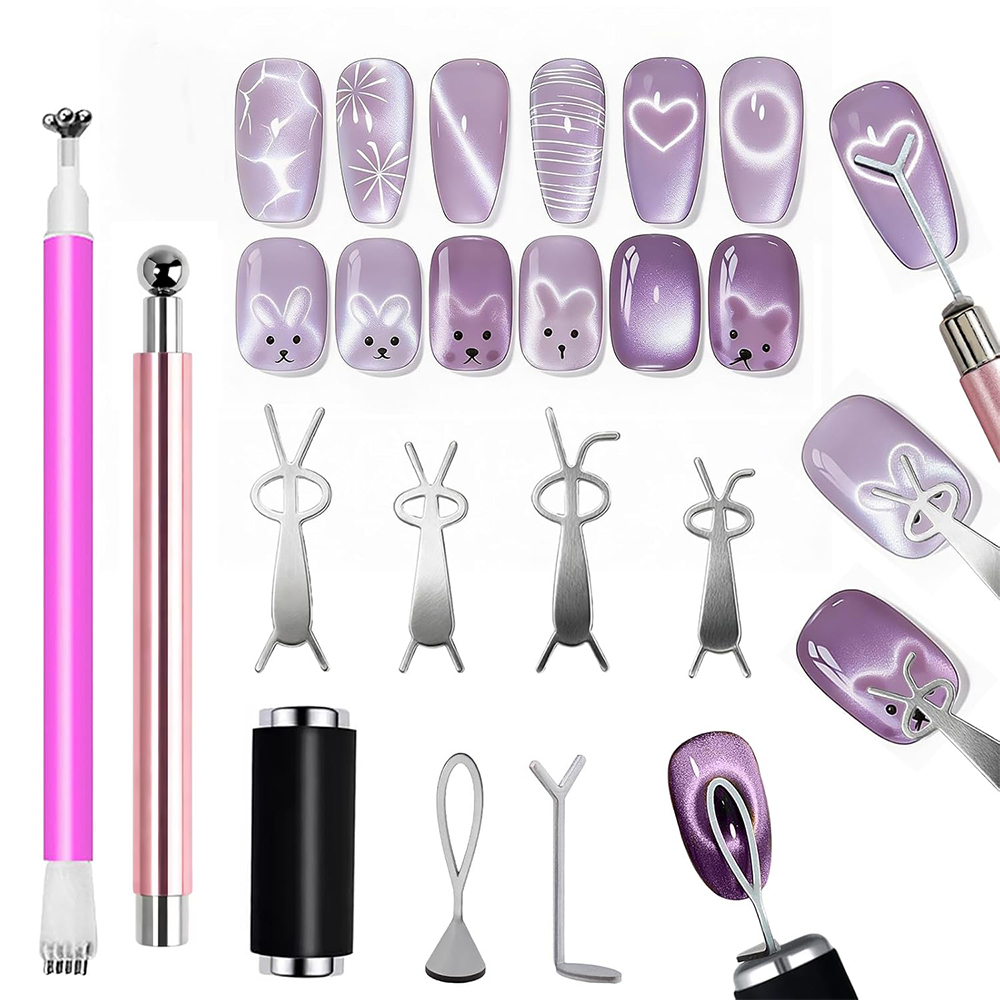 Conjunto de 10 Ímãs para Unhas - Contour Palette Stick avaliação e preço