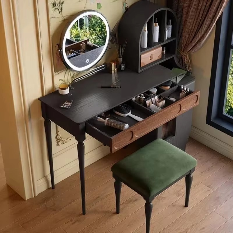 Mesa de Maquiagem Italiana Pre - Beauty Makeup Vanity Set avaliação e preço